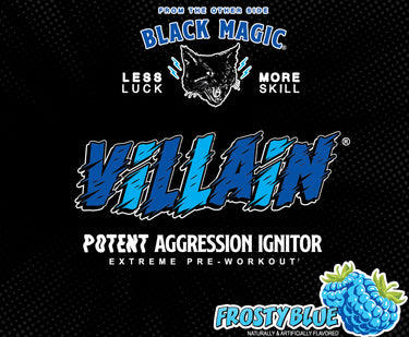 VILLAIN High-Stim Nootropic Pre-Workout Frosty Blue Sample
